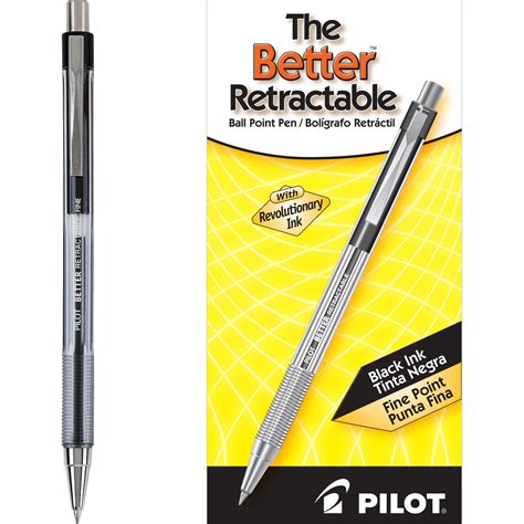 pilot pens fine point|best fine point retractable pen.